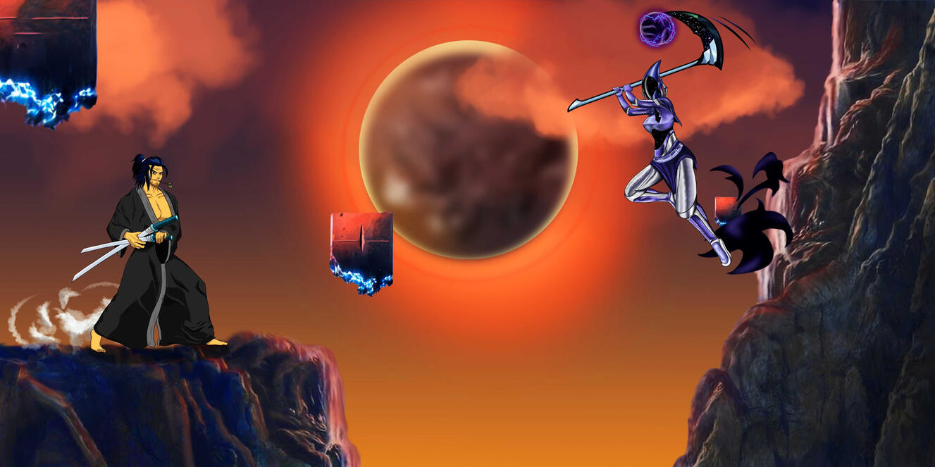 Simple Banner with art