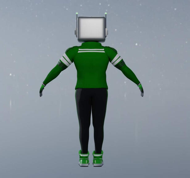 back Pose Vtuber