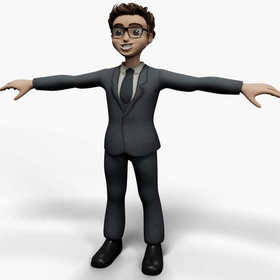 3d Character of client